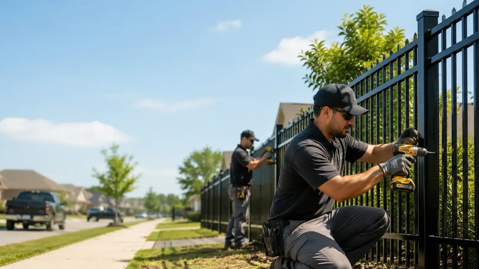Metal Fence Installation in Giddings, TX